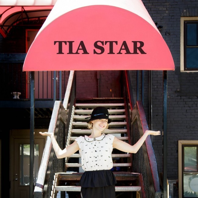 Tia Star Pivirotto outside her new retail location at 188 Hunter Street in Peterborough (photo: Ash Nayler Photography) Tia Star Pivirotto outside her new retail location at 188 Hunter Street in Peterborough (photo: Ash Nayler Photography)