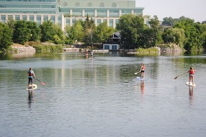 Wild Rock Outfitters SUP Demo at Millennium Park in Peterborough (photo: Anne Leavens) Wild Rock Outfitters SUP Demo at Millennium Park in Peterborough (photo: Anne Leavens)