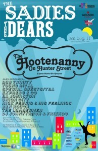 Poster for The Hootenanny On Hunter Street (photo: Peterborough DBIA) Poster for The Hootenanny On Hunter Street (photo: Peterborough DBIA)