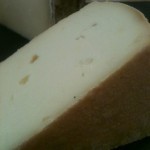 Made at the Fromagerie Blackburn in Quebec, Mont St. Jacob is semi-soft in texture and is as equally good melted as it is sliced (photo by Carol Lawless) Made at the Fromagerie Blackburn in Quebec, Mont St. Jacob is semi-soft in texture and is as equally good melted as it is sliced (photo by Carol Lawless)