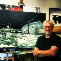 Peer Christensen is well known for painting everyday scenes and making them extraordinary (photo: Carol Lawless) Peer Christensen is well known for painting everyday scenes and making them extraordinary (photo: Carol Lawless)