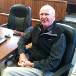 Paul Downs in the Nexicom board room in the historic council chambers Paul Downs in the Nexicom board room in the historic council chambers
