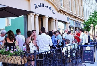The patio at Parkhill on Hunter is the place to be three seasons of the year (photo: Julie Gagne Photography) The patio at Parkhill on Hunter is the place to be three seasons of the year (photo: Julie Gagne Photography)
