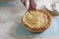 Lena's Cabbage Pie (photo: Sandy Nicholson) Lena's Cabbage Pie (photo: Sandy Nicholson)