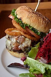 The Gusto Burger at Brio Gusto. Chef Andrew Orde is renowned for his creativity and food combinations (photo: Julie Gagne Photography) The Gusto Burger at Brio Gusto. Chef Andrew Orde is renowned for his creativity and food combinations (photo: Julie Gagne Photography)