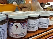 Cybil's delicious curry sauces, snacks, and lunches to go (photo: Jillian Bishop) Cybil's delicious curry sauces, snacks, and lunches to go (photo: Jillian Bishop)