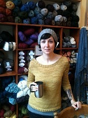 Owner Bridget Allin never dreamed of owning a yarn shop – until she moved to Peterborough and discovered one didn't exist (photo: Carol Lawless) Owner Bridget Allin never dreamed of owning a yarn shop – until she moved to Peterborough and discovered one didn't exist (photo: Carol Lawless)
