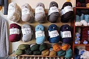 Needles in the Hay offers specialty yarns, including ecological wool (photo: Needles in the Hay) Needles in the Hay offers specialty yarns, including ecological wool (photo: Needles in the Hay)