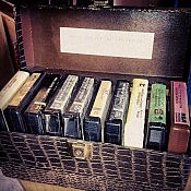 Sympathy also sells pop culture oddities, like these 8-track tapes (photo: Sympathy for the Rebel) Sympathy also sells pop culture oddities, like these 8-track tapes (photo: Sympathy for the Rebel)