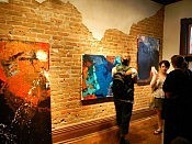 Padgett's works are well-suited to the warm surrounds of the Gallery in the Attic's Brick Room (photo: Jeff Macklin) Padgett's works are well-suited to the warm surrounds of the Gallery in the Attic's Brick Room (photo: Jeff Macklin)