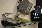Fly London is a recent line at Pensieri's but is very popular, colourful, and comfortable Fly London is a recent line at Pensieri's but is very popular, colourful, and comfortable