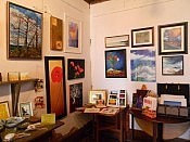 “Built/Environment” is an exhibit by the Little Red Hen Artists Group (photo: Jeff Macklin) “Built/Environment” is an exhibit by the Little Red Hen Artists Group (photo: Jeff Macklin)