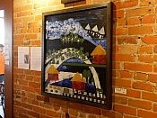 Nichols' work features vivid colour and even more distinct detail (photo: Jeff Macklin) Nichols' work features vivid colour and even more distinct detail (photo: Jeff Macklin)