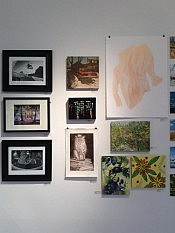 Works in the art draw were all donated by local and regional artists Works in the art draw were all donated by local and regional artists