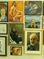 The Peterborough in Portrait exhibition is curated by acclaimed artists Michael Dumas, Peer Christensen, and Jeremy Ward The Peterborough in Portrait exhibition is curated by acclaimed artists Michael Dumas, Peer Christensen, and Jeremy Ward