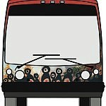 Jimson Bowler's bus design (photo: Artspace) Jimson Bowler's bus design (photo: Artspace)