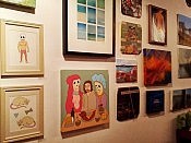 The Little Red Hen group has got everything from pop art to classic portraiture to postcards
