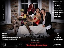 The Rocky Horror Show plays from October 30 - November 2 at the Gordon Best Theatre in Peterborough (promotional poster)
