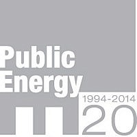 Public Energy's 20th Anniversary Logo (graphic: Public Energy) Public Energy's 20th Anniversary Logo (graphic: Public Energy)