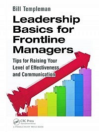 The cover of "Leadership Basics for Frontline Managers" (graphics: Jeff Macklin, Prevail Media)