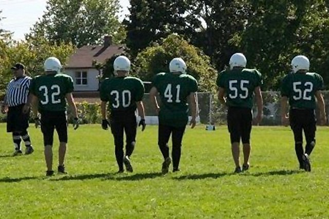 Mitchell Pogue (#55) played for the Adam Scott Captains, pictured here in 2009
