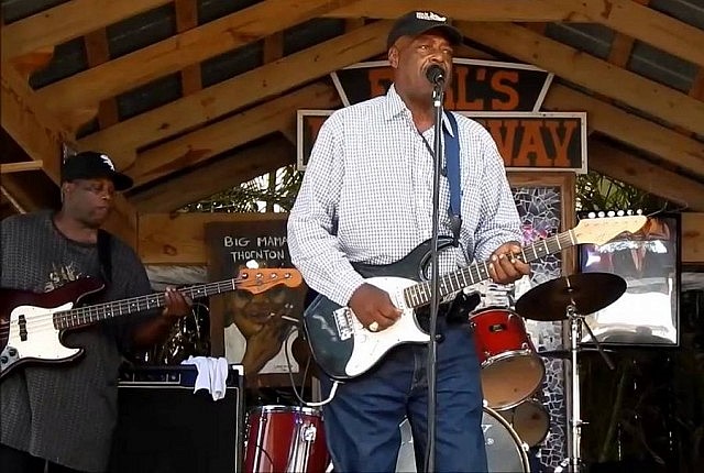 "Daddy" Mack Orr performing at Earl's Hideaway in Florida. The Daddy Mack Blues Band has performed across the U.S. and Canada and in Europe. "Some places I like more than others, and Canada is one of them."
