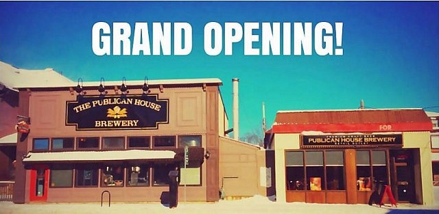 The new craft beer retail store is right beside the micro-brewery’s location at the corner of Charlotte and Rubidge streets in downtown Peterborough (photo courtesy of Publican House Brewery)