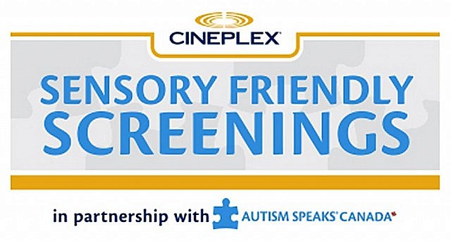 Sensory Friendly Screenings at Galaxy Cinemas in downtown Peterborough will take place at 10:30 a.m. on select Saturday mornings