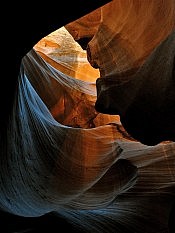 Antelope Canyon in the Diné (Navajo) Reservation near Page, Arizona (photo: George Campana)