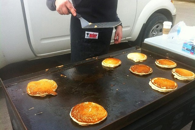 On opening day, partake in free samples of pancakes made from local ingredients and featuring local toppings