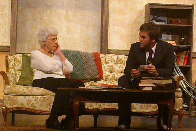 "4000 Miles" is a play about loss, acceptance, the generation gap, and the ties that bind family together