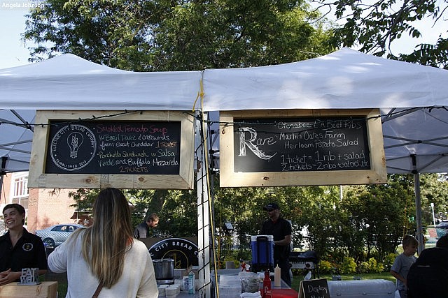 Local food vendors, such as Peterborough's Electric City Bread Company and Rare Grill House, were well represented at the festival (photo: Angela Johnson)