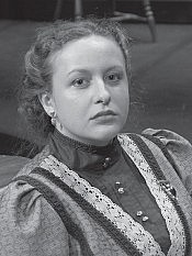 Jolene Wittig-Jones as Marcy, the beautiful Viennese governess with a past