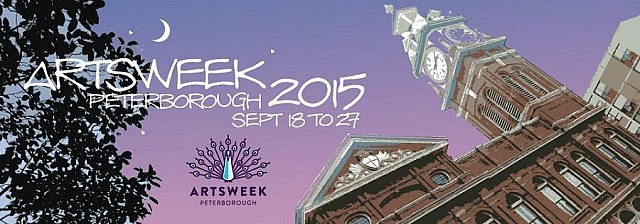 Artsweek 2015 takes place at various locations throughout Peterborough from Friday, September 18 to Sunday, September 27 (graphic: Jeff Macklin)