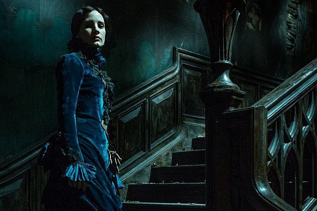 Sharpe's sister Lady Lucille (Jessica Chastain), protector of the family's dark secrets, also lives at Allerdale Hall