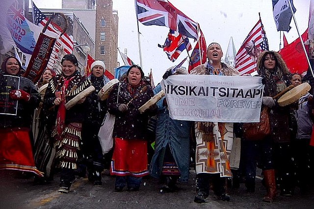 The documentary "After the Last River" tells the story of the Attawapiskat First Nation's rise from obscurity into the international spotlight during the protests of Idle No More. The film tells the community’s story with personal stories intertwined with mounting environmental issues, mining industry agendas, government policy, and a complex portrait of this remote territory.