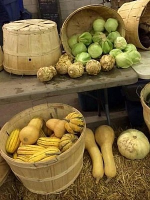 At the Peterborough Farmers' Market, you can enjoy locally grown food year round (photo courtesy of Peterborough Farmers' Market)