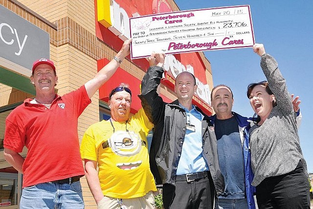 Last year, the four Peterborough Cares fundraisers (including Relly On The Roof) generated a record $23,706 for local charities.