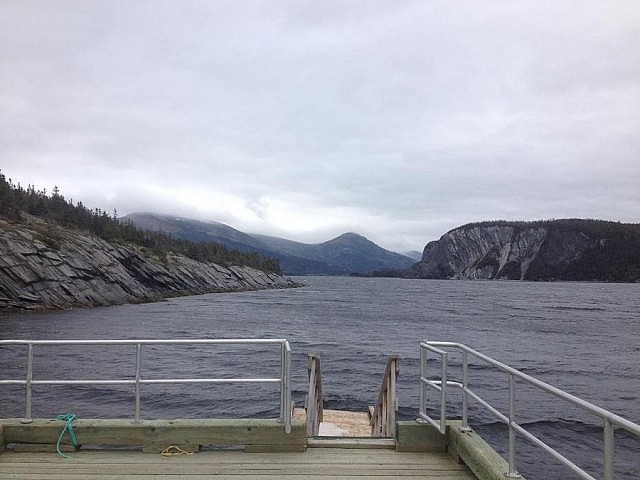 Deep, cold and beautiful Bonne Bay in Gros Morne National Park, Newfoundland.