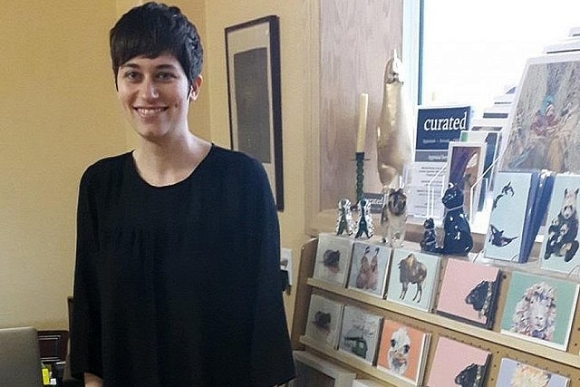 Melinda Richter, owner of Curated, which has moved to a new location in downtown Peterborough